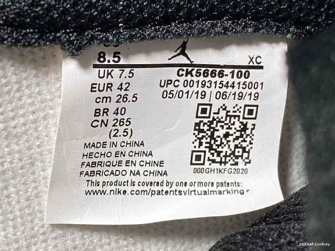 1 Fearless Retro Air Jordan High OG CK5666-100 0923